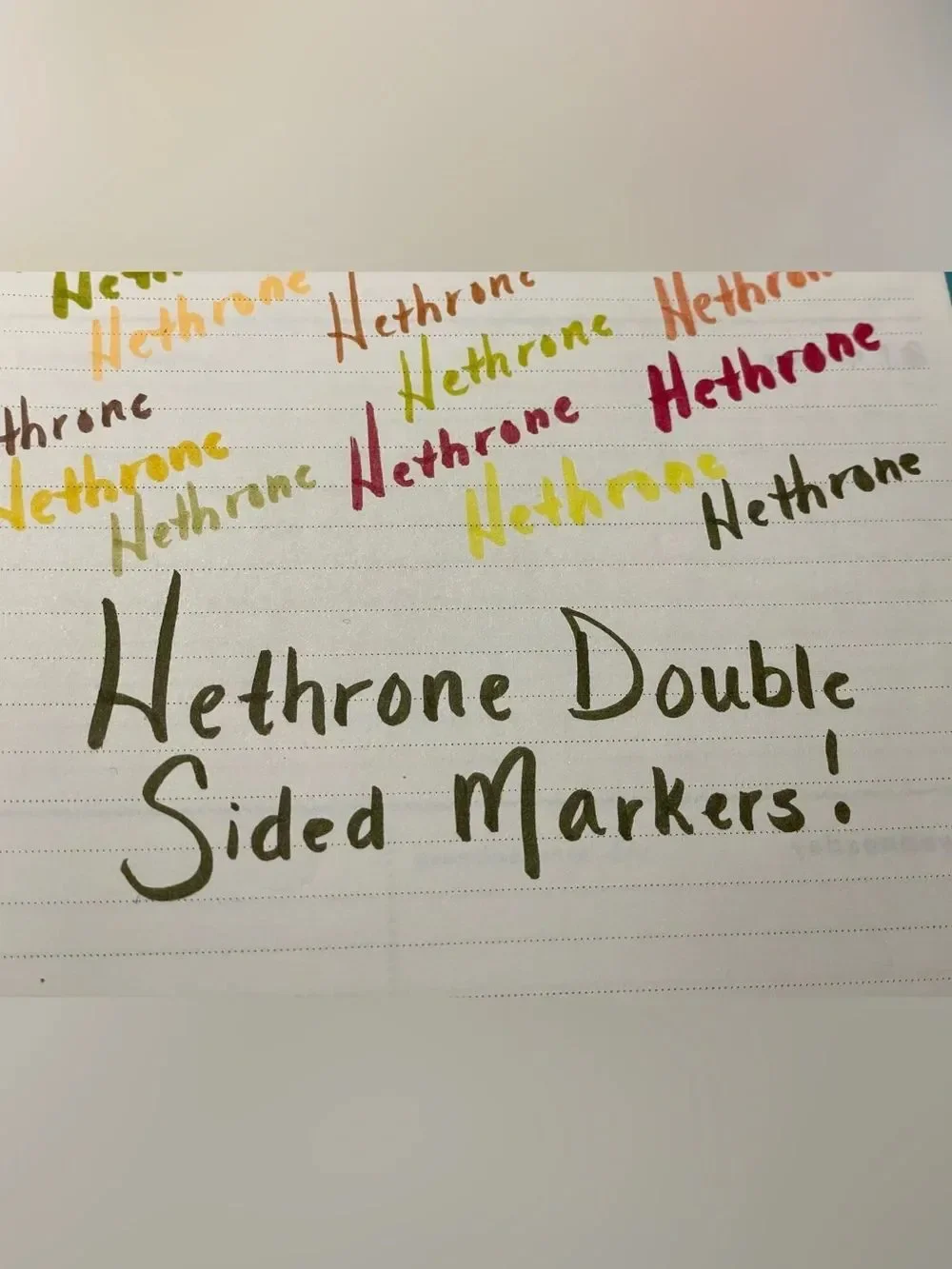Hethrone Set of 22 Dual-Tip Neutral Tone Markers - Assorted Beige, Brown, Peach